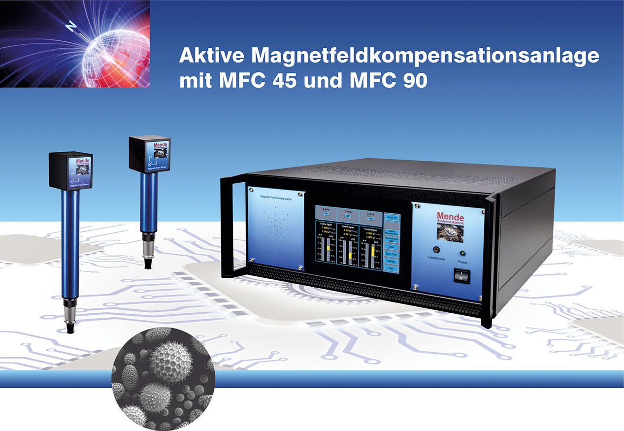 Mende Systemelektronik - Aktive Magnetfeldkompensationsanlage